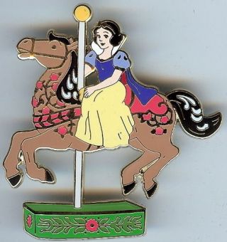 Disney Jim Shore Princess Carousel Snow White Le125 Pin