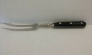 Sabatier Stainless Steel Carving Fork,  Inox 4 Star Elephant,  Approx 10 - 3/8 " Long