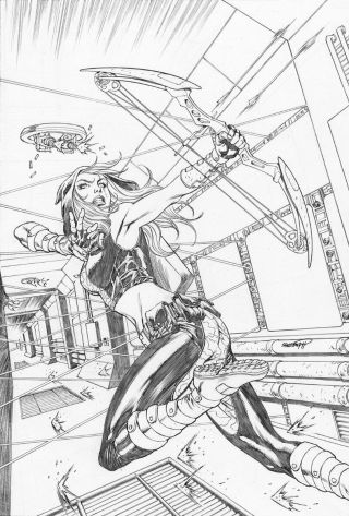 Sheldon Goh Robyn Hood: Outlaw 3 Cover Published Art