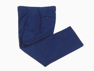 Usaf Us Air Force Blue 1608 Poly/wool Service Dress Trousers Pants 34 Long L