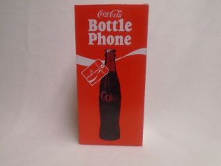 1983 Coca Cola Bottle Phone / Nib