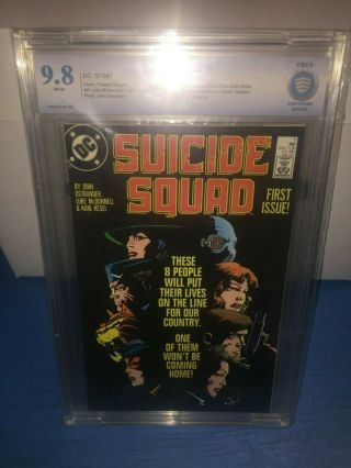 Suicide Squad 1 (dc Comics,  1987) Cgc Cbcs Graded 9.  8 White Pages