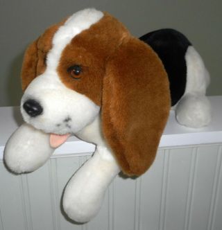 Hush Puppies Basset Hound Dog Plush Stuffed Toy Cafi Nwt