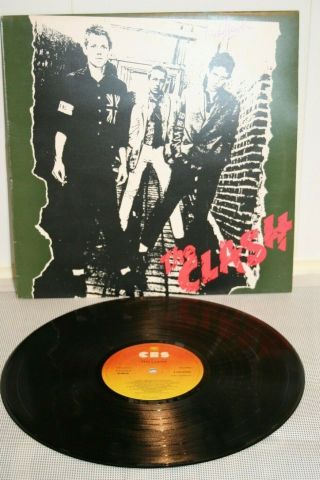 The Clash 1977 Debut Album 1st Pressing Vinyl Lp Punk Ex/ex Signed Nicky Headon