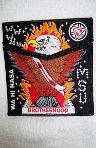 Oa Wa Hi Nasa Lodge 111 Mid Tn 2 - Patch Brotherhood Msu 100th Ann 2015 Noac Flap