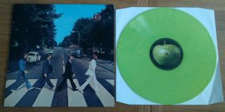 The Beatles - Abbey Road - Rare 12 " Green Vinyl Lp