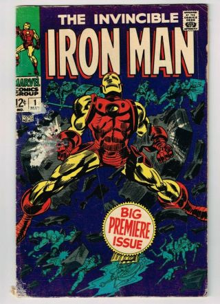 Iron Man 1 Gd 2.  0 Origin Of Iron Man Retold