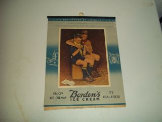 Vintage Bsa Boy Scouts Bordens 1940 