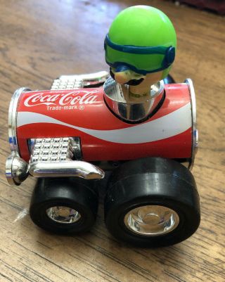 Coca - Cola Buddy L Race Car With Driver