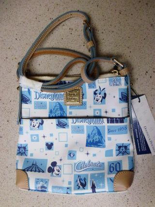 Disney Dooney & Bourke Disneyland 60th Diamond Anniversary Crossbody Bag