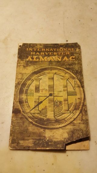 1916 International Harvester Ihc Almanac Hit Miss Engine Motor Trucks Tractor