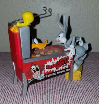 Looney Tunes Ornament Bugs Daffy Pinball Action Machine Magic Hallmark 2005