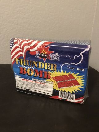 Thunder Bomb Firecracker Brick 40/16 Firecrackers Labels