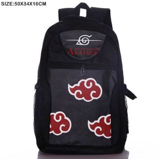 Anime Naruto Akatsuki Laptop Backpack/double - Shoulder/school/travel Bag
