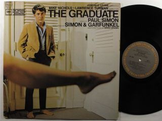 Simon & Garfunkel The Graduate Ost Columbia Lp Vg,  /nm Promo