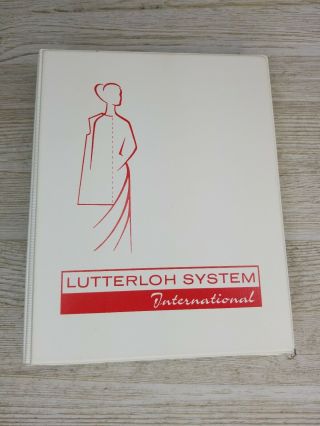 Lutterloh System International Pattern Book The Golden Rule Pattern Making