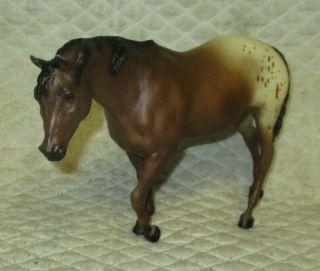Vintage Breyer Horse - 1973 Appaloosa Indian Pony 174 - Semi - Glossy - Wonderful