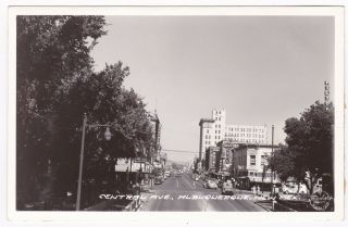 Rppc Central Ave Route 66 Albuquerque Nm Frashers Liberty Cafe Combs Old Cars D5