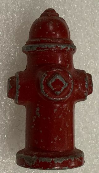 ViNTAGE MINIATURE TOY FIRE HYDRANT PAPERWEIGHT VINTAGE CAST METAL FIGURINE 2