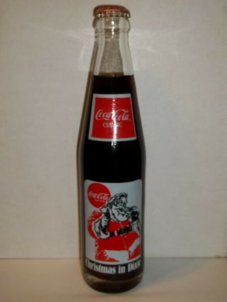 10 Oz Coca Cola Commemorative Bottle - 1987 Springtime In Atlanta 10th Annual