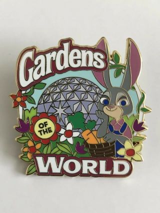 Gardens Of The World Zootopia Epcot Pin Adventures By Disney