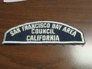 San Francisco Bay Area Council Blue And White Strip Bws Th6