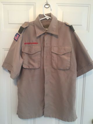 Bsa Scout Or Webelos Official Uniform Youth Large Shirt
