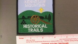 Boy Scout Kennesaw Mountain Historical Trails Patch 7200ii