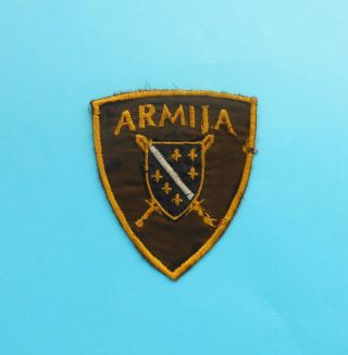 Bosnia And Herzegovina Army - Armija Bih Early Patch Six - Lily Rrr