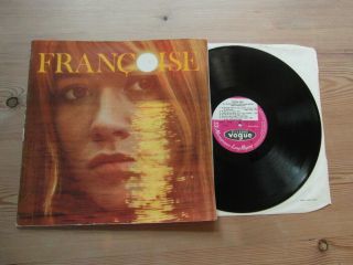 Francoise Hardy - " Francoise " - Vogue - Vg Vinyl Lp 1966