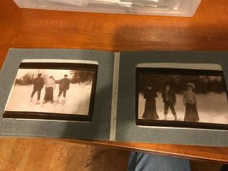 19 Antique Photos In Album Of Snowshoeing And Deer Hunting & Fun In Maine Pets