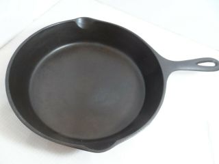 Vintage 6 Cast Iron Skillet With Heat Ring 3 Notch Unmarked Lodge