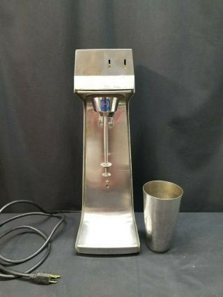 Hamilton Beach Scovill 936 - 2 Commercial 3 Speed Drink Mixer Malt Milkshake & Cup