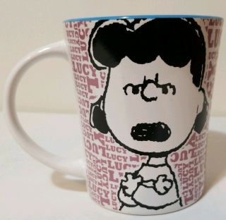 Gibson Peanuts Lucy Charlie Brown Snoopy Coffee Mug Tea Cup
