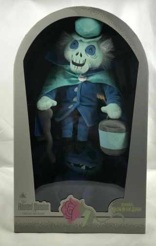 Disney Parks Haunted Mansion Hatbox Ghost Limited Release Plush
