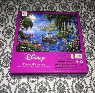 Thomas Kinkade Disney The Little Mermaid 750 pc Puzzle Kiss The Girl Ariel 2