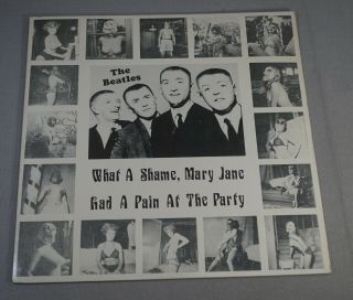 Vintage The Beatles What A Shame Mary Jane.  33 1/3 Rpm Record Album