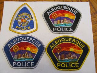 Mexico Albuquerque Police Patch Set All Diff