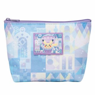 Pokemon Center Christmas 2016 Snowseason Pikachu Pouch Case Bag