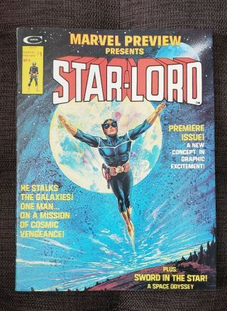 Marvel Preview 4 First Appearance Of Star - Lord Great Looking 8.  5 - 9.  0