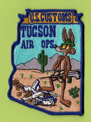 C24 Uscs Tucson Air Ops Police Patch Agent Fed Treasury Service Dea Atf Ice