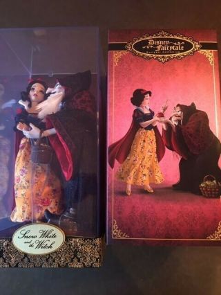 Disney Fairytale Designer Snow White And The Witch Le Doll Set