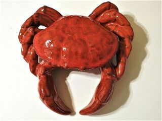Vintage Red Lobster Figurine 7.  5 " X 7.  5 " Home Decor Or Dinner Table Decor