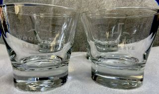 Woodford Reserve Kentucky Bourbon Rocks Glass Set Of 2 Limited Edition