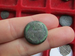 Unidentified Early Military Button