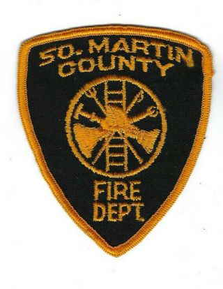 South Martin County Fl Florida Fire Dept.  Patch - Cheesecloth
