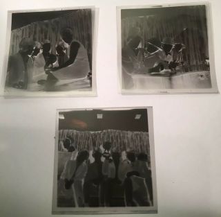 Historical Images / Plastic Negatives.  Small Faces