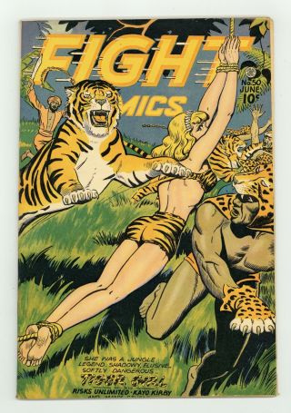 Fight Comics 50 Vg/fn 5.  0 1947