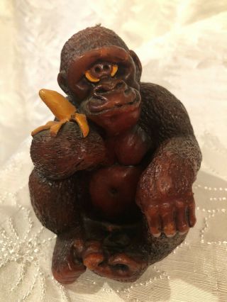Vintage Gorilla Candle
