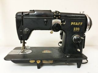 Vintage Pfaff 230 Dial - A - Stitch Sewing Machine